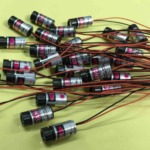 Puntero láser de haz verde industrial 520nm 30mw 3V Módulos láser ajustables