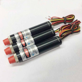 Fuente láser acoplada de fibra óptica pulsada visible 405nm TTL modulación de fibra láser acoplada de fibra coaxial