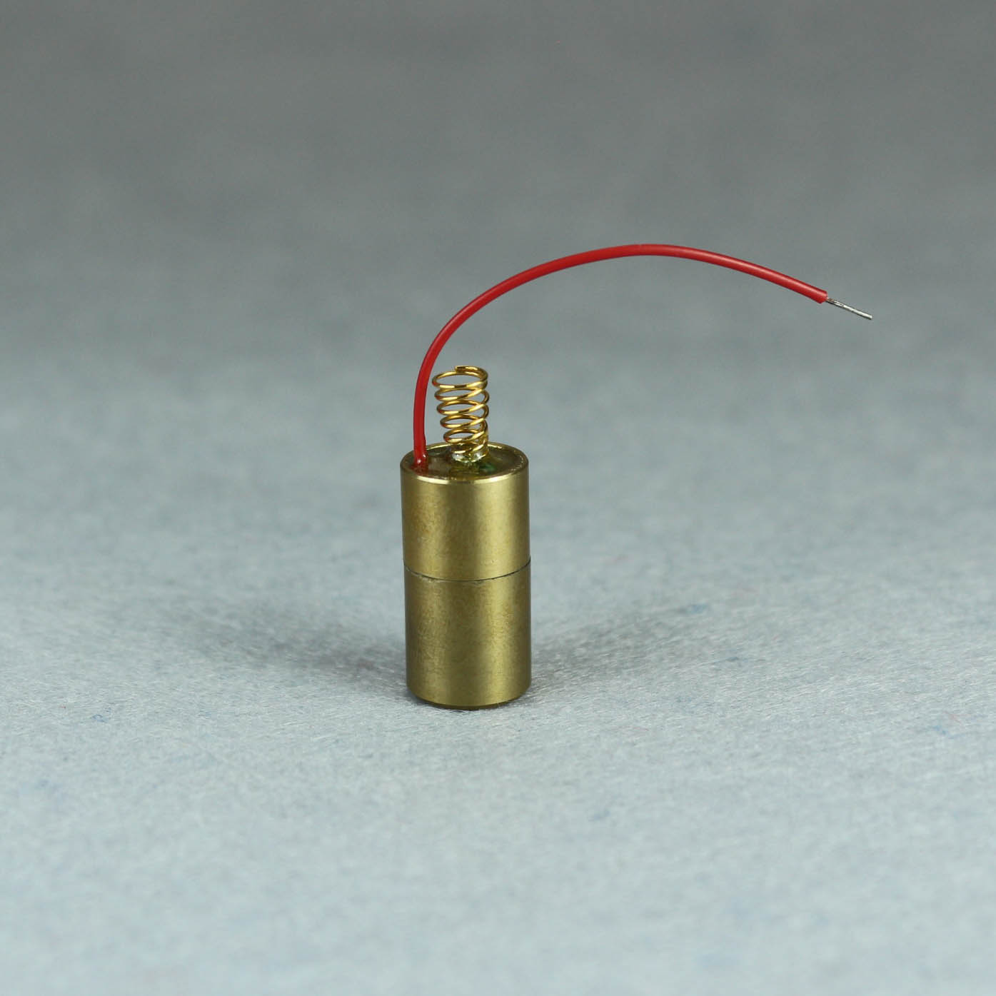 Módulo militar de diodo láser pulsado LASER de 650NM 5MW con comentarios de PD y conexión de resorte