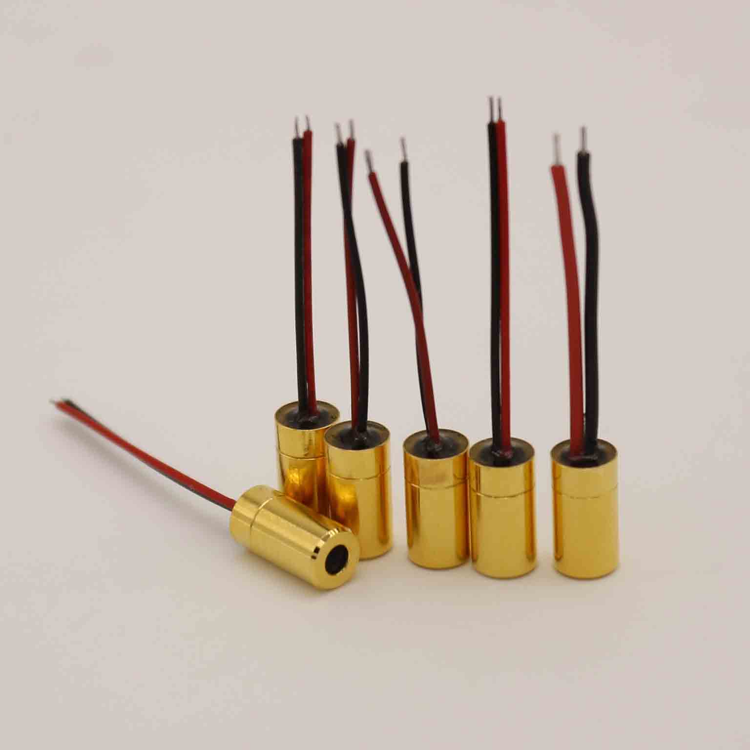 Módulo de diodo láser rojo de baja potencia 650nm 5 MW Clase IIIA Módulo láser para herramientas láser pequeñas