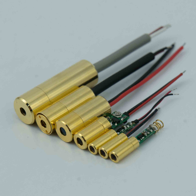 Módulo de diodo láser industrial con puntero láser de baja potencia 635nm 1MW con fotodiode